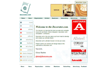 Tablet Screenshot of decorator.com