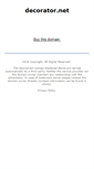 Mobile Screenshot of decorator.net